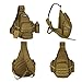 HUNTVP Tactical Sling Backpack Military Daypack Molle Chest Shoulder Bag