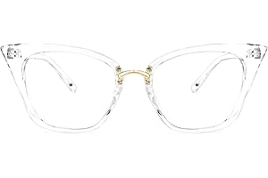 Zeelool Cat Eye Glasses Frame for Women Clear Lens Martha FA0457
