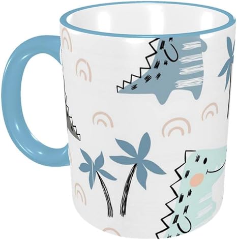 Amazon Co Jp ワニの赤ちゃん おしゃれ セラミック マグカップ 電子レンジ温め 食洗機対応330ml ホーム キッチン