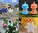 Atecy 100 Pcs Miniature Garden Ornaments Kit, DIY Fairy Garden Dollhouse Decor