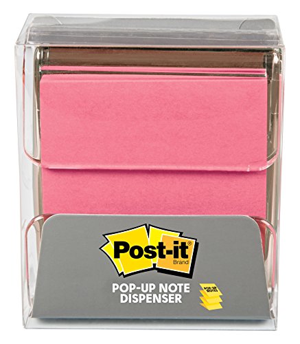 Post-it Pop-up Note Dispenser, Rose Gold, 3 x 3 in, 1 Dispenser/Pack (WD-330-RG)