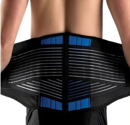 Brand New Deluxe Neoprene Double Pull Lumbar Lower Back Support Brace Exercise Belt (5XL)(XXXXXL(145CM-160CM)