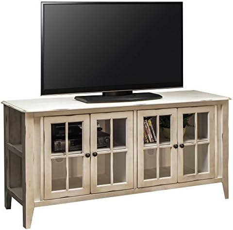 Legends Furniture CA1451.Rwt Calistoga TV Console, 64", Rustic White