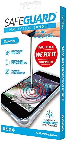 Liquipel iPhone X Clear Safeguard Bundle (iPhone 6/6s)