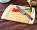 Utopia Kitchen Bamboo Cutting Board for Kitchen 17 x 12 Inches Bamboo Cutting Board for Chicken Meat and Vegetables with Juice Groovee