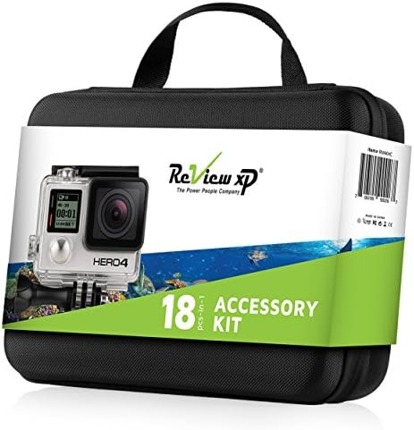 Review XP - Complete water Equipment Bundle for GoPro cameras - Includes Medium Shockproof Carrying case + Floating Bobber + Removable Floaty Sponge + Standard Backdoor + Fog Free Inserts &amp; more.