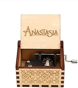 FGHFG Caja de música Anastasia Girl caja musical miniatura ...