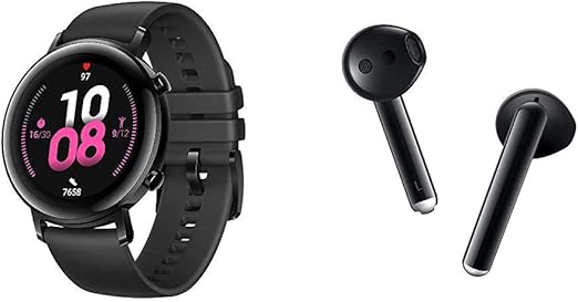 Amazon Co Jp セット買い Huawei Watch Gt2 42mm Sports ナイトブラック スマートウォッチ 長時間バッテリー 音楽保存 再生 日本正規代理店品 Watch Gt2 42mm Bk ノイズキャンセリング完全ワイヤレスイヤホン Freebuds 3 カーボンブラック 日本正規代理店品