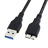 QCEs USB 3.0 Cable, USB 3.0 A Male to Micro B Cable