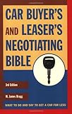 Car Buyer's and Leaser's Negotiating Bible, Third Edition (Car Buyer's & Leaser's Negotiating Bible)