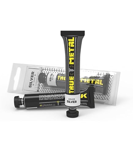 Amazon.com: AK Interactive True Metal Wax Steel 20ml Tube : Arts