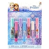 Townley Girl Super Sparkly 7 Pack Party Favor Lip Gloss, 7 CT (Frozen)