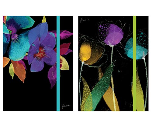 Robert Frederick Cased Notebooks Spirit Pansy, Plastic, Assorted, A6