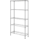 Lorell Light-Duty Wire Shelving Storage Rack