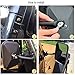CPROSP Door Off Mirror for Jeep Wrangler TJ JK 1997~2006 2007~2017,Curved Wide View 4x4 Off-road Morror Rectangular Mirrors Quick Release Side View Mirror, 2 Pack