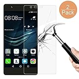 Sony Xperia X screen protector, [2 Pack] Suensan Tempered Glass 9h Hardness Invisible Protection Perfect Fit for Sony X (ultra clear)