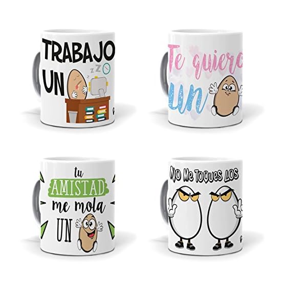 mundohuevo Taza Te Quiero un Huevo - Imagen 4