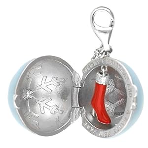 Esprit hanger Charms zilver kerstbal ESCH91113A000