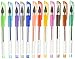 Koulora - 12 Glitter Gel Pens with 40% More Ink for Adult Coloring Books, Drawing, Scrapbooking and Journaling