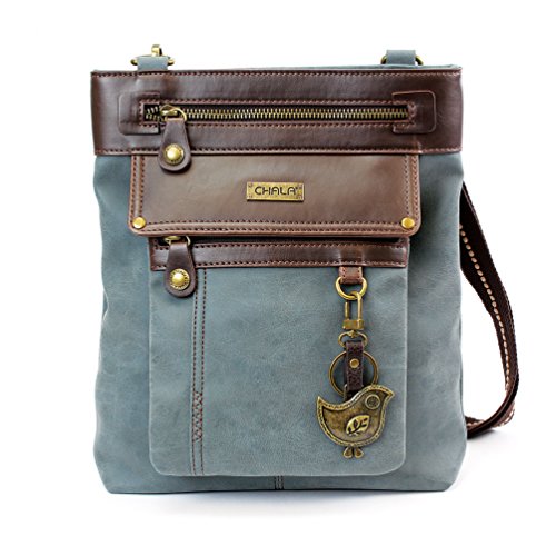 Chala Gemini Vegan Leather Crossbody Bag 