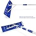 Ohuhu Roof Rake for Snow Removal, 20 FT Adjustable Telescoping Snow Rake with Aluminum Alloy Extendable Pole & Convenience Twist-N-Lock Design, Roof Snow Shovel Snow Remover with 25