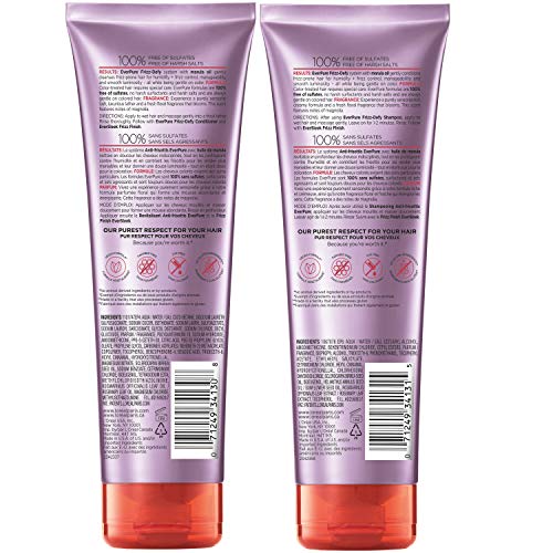 L'Oreal Paris EverPure Frizz Defy Shampoo and Conditioner Kit for Color-Treated Hair, 8.5 Ounce Each (Set of 2) - Image 2