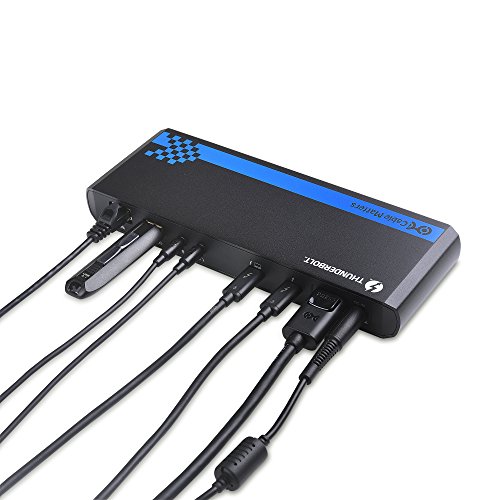 Certified Cable Matters Aluminum Thunderbolt 3 Dock with DisplayPort