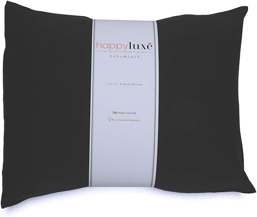 Amazon Com Happyluxe Odyssey Traveling Pillow Eco Friendly This