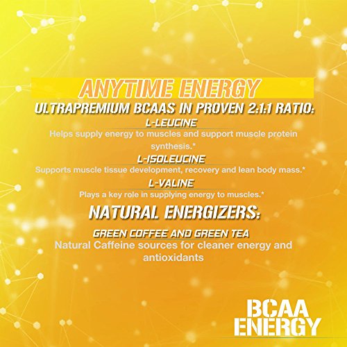 image for Evlution Nutrition BCAA Energy - High Performance Amino Acid Supplemen