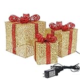 Sunnyglade 10”-8”-6” Set of 3 Christmas