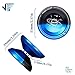 YOSTAR MAGICYOYO V6 LOCUS Yoyos for Kids, Responsive Yoyo Beginner Yoyo Metal Yoyo, Christmas Birthday Gift, + 5 Yo-Yo Strings, Bag, Glove (Black & Blue)