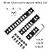 TACFUN 3PCS Combo M-Lok Aluminum Rail Mount Handguard Section 5,9,13 Slot Picatinny Weaver