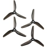 Lumenier5x5x3 - Butter Cutter Propeller (Set of 4 - Transparent Black) - 7mm - Black
