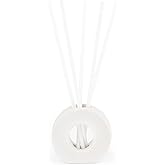 ScentAir Infused Liquidless Reeds | Includes 25 Flameless Reeds and 1 Decorative Vase, White | Essential Oil Aroma Diffuser Sticks | Fresh Spa Scents | Gifting Fragrance | Golden Bamboo