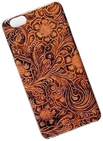 Slim Case for iPhone 6, 6s. Tooled Leather Look.