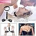 MISSTU Restraints Sex Kit Neck to Wrist Cuffs y Restraint Collar Handcuffs Bondage Set Adjustable for Couples Adults BDSM Play Sex Games (Black)