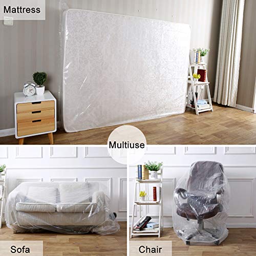 Lauliven-2-Pack-Mattress-Bag-for-Moving-TwinTwin-XL-Size-Mattress-Storage-Bag-4-Mil-Extra-Thick-Heavy-Duty-Mattress-Protection-Cover-54-x-96-Inch