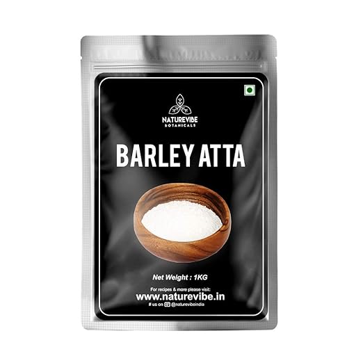 Naturevibe Botanicals Organic Barley Flour - 1kg