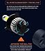 Alla Lighting 8000lm 9008 H13 LED Headlight Bulbs Xtreme Super Bright CSP LED H13 Bulb Xenon White H13 9008 LED Headlamp Conversion Kits -Dual Hi/Lo Beam Headlight (Set of 2)
