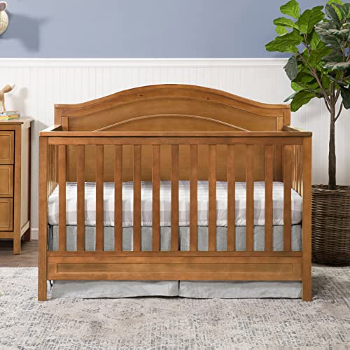 DaVinci Charlie 4in1 Convertible Crib in Chestnut, Greenguard Gold