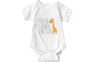 listery Funny Baby Boy Clothes Funny Newborn Baby For Babies Cute Giraffe Bodysuit