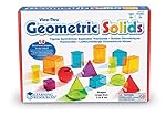 Learning Resources  View-Thru Geometric Solids, 14 Colored