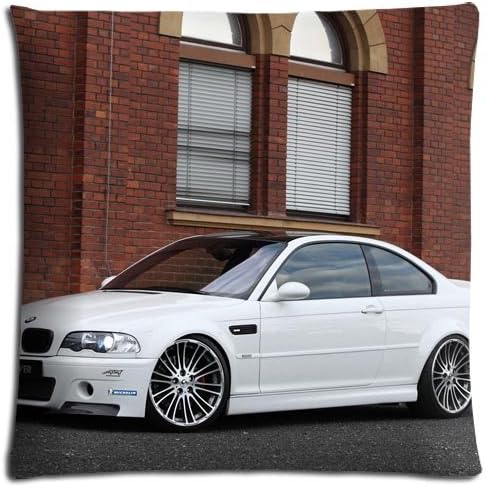 Bedroom Pillow Case Elegant Polyester * Cotton Zippered ODORLESS BMW 20x20 inch 50x50 cm