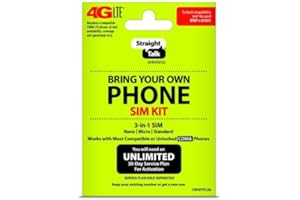 Straight Talk - Bring Your Own Phone CDMA 3-in-1 Sim Card Kit (4G LTE) - Verizon Compatible