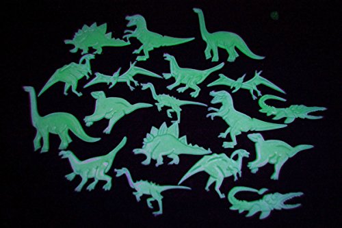 18 Piece Glow in the Dark Dinosaurs