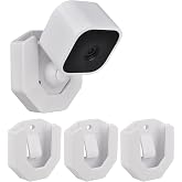 StartVision 3 Pack Blink Outdoor Camera Mount for Blink Mini 2K+ / Blink Mini 2 / Blink Outdoor 4 / Blink Mini/Blink Indoor Camera, No Drill No Screws Adhesive Wall Mount Bracket (White)