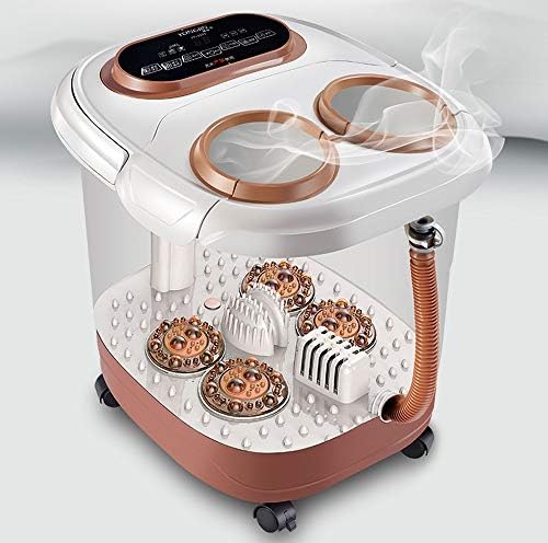ChenFang Foot tub Automatic Footbath Electric Massage Heating Foot Bath Foam Foot Barrel Foot Massage Machine Home Thermostat (Edition : Deep Bucket Deluxe Edition)