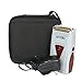 co2CREA Hard Travel Case Replacement for Andis 17150 Profoil Lithium Foil Shaver (Black Case -Bigger)