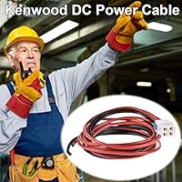 LEEaccessory KCT23M4 Security Power Cable Kenwood Dc Power Cable14 Gauge SXL Wire Features Strong Resistance to Prolonged High Heat 4-Cable Or Kenwood KCT-23M4 KCT-23M2 TK-690H TK-790H consistent