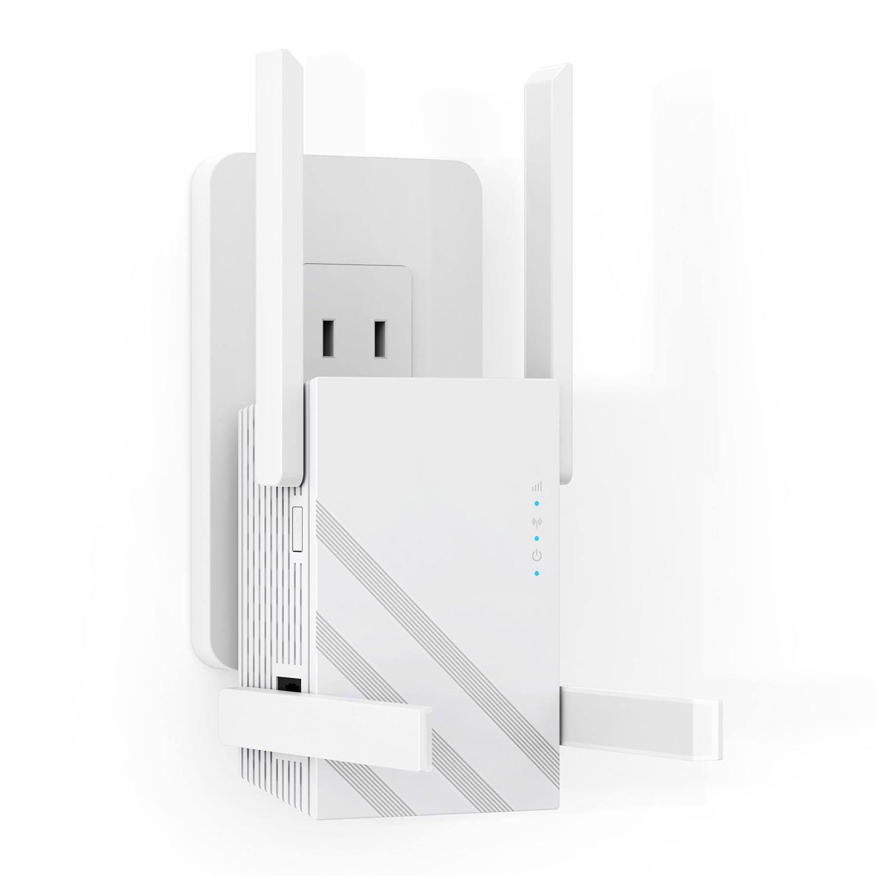 Photo 1 of 2025 1.2Gbps WiFi Extender Signal Booster, Up to 12880 sq. ft, Dual Band 5GHz/2.4GHz, WiFi Extenders Signal Booster for Home, WiFi Range Extender with Ethernet Port, Connects 100+ Devices